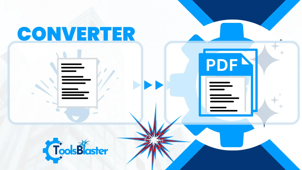 Best Text to PDF Converter